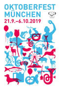 Oktoberfestplakat 2019 - Wiesnplakat der Stadt München (RAW)