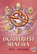 Oktoberfestplakat 2020 - Wiesnplakat der Stadt München (RAW)
