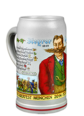 Wirtekrug 2014 - Neuer Bierkrug der Oktoberfestwirte