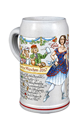 Wirtekrug 2017 - Neuer Bierkrug der Wiesnwirte