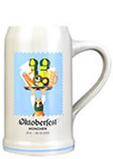 Oktoberfestkrug 2025 - Krug ohne Deckel